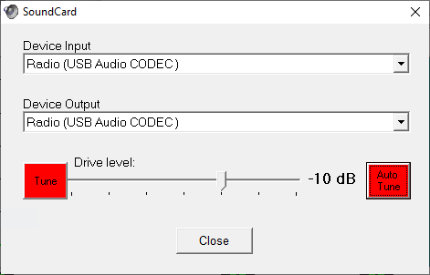 VARA FM Soundcard Setup